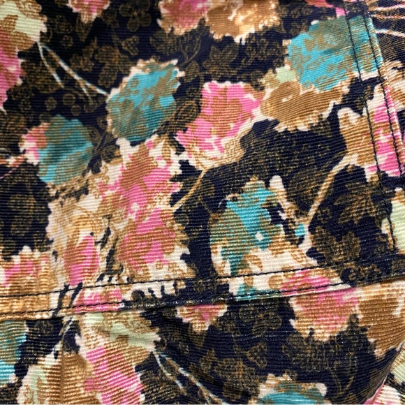 Anthropologie Anisa Floral Corduroy Joggers size SP petite size new with tag - Picture 6 of 8